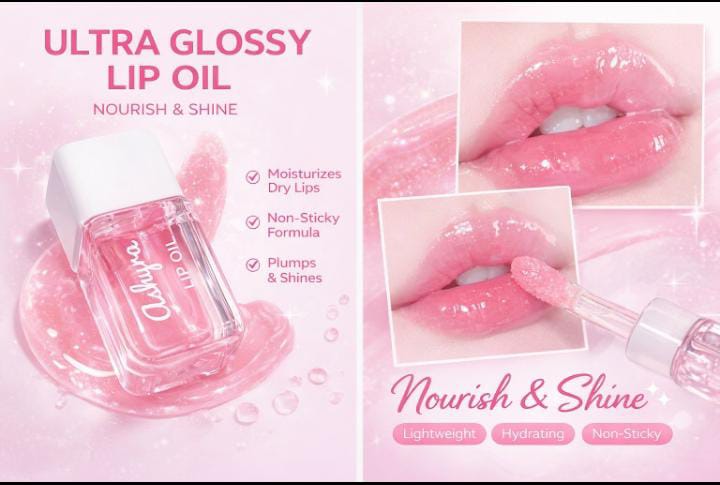 Glossy Lip oil (pack of 1)